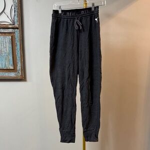 PINK Victoria's Secret Black Joggers